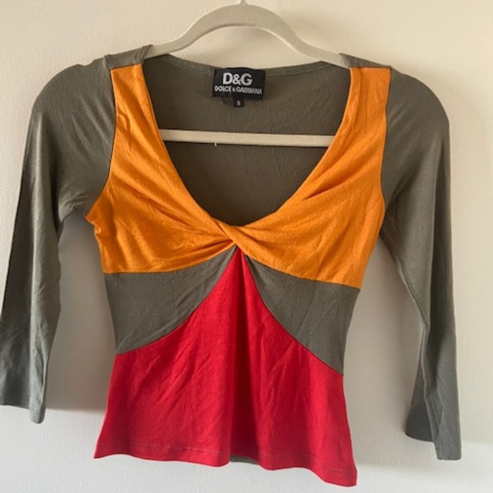 Dolce & Gabbana tricolored tops